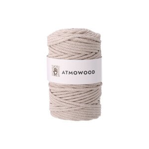 Atmowood příze 5 mm - lněná béžová