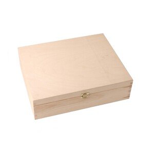Dřevěná krabička - kvalita odpovídá II. jakosti