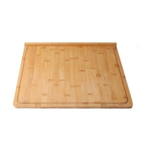 Dřevěná truhla 35 x 25 x 18,5 cm - bílá - rýha na víku