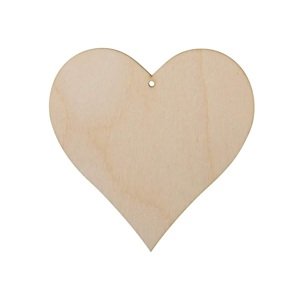 Dřevěná srdce a srdíčka - výřezy z překližky