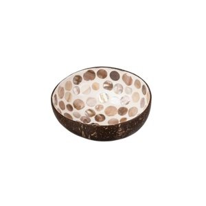 Kokosová miska s puntíky