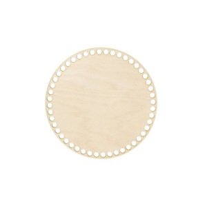 Dřevěné dno na košík - kruh 20 cm
