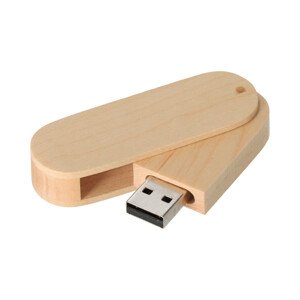 Dřevěný USB disk přírodní 32GB