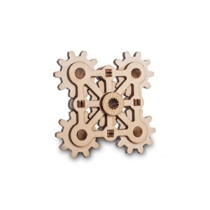 Malé dřevěné mechanické 3D puzzle - Twister mini