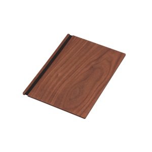 Dřevěná deska na menu A5 - ořech