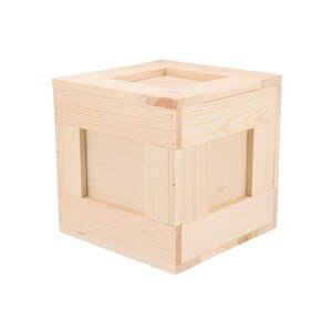 Dřevěný box 20 x 20 cm